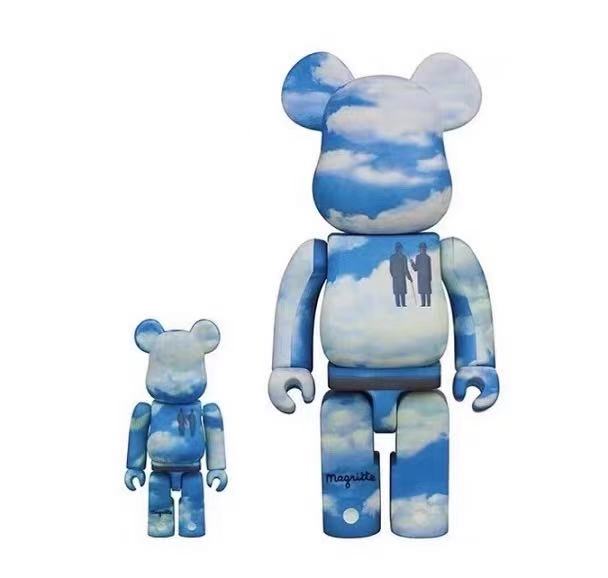 Medicom Toy BE@RBRICK rené magritte 1965 400% 100% set